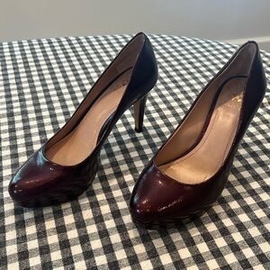 Vince Camuto - Maroon  Patent leather heels size 7.5
